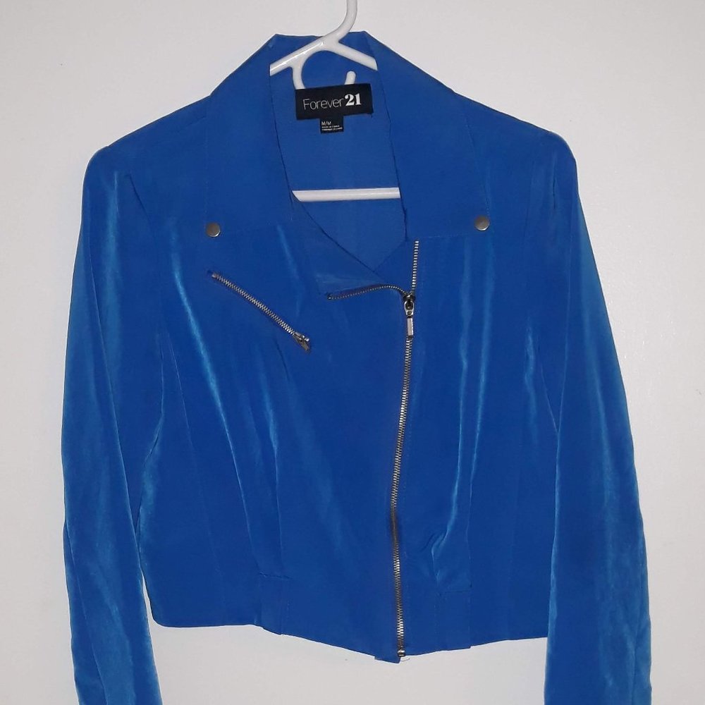 Forever 21 Moto Crop Jacket